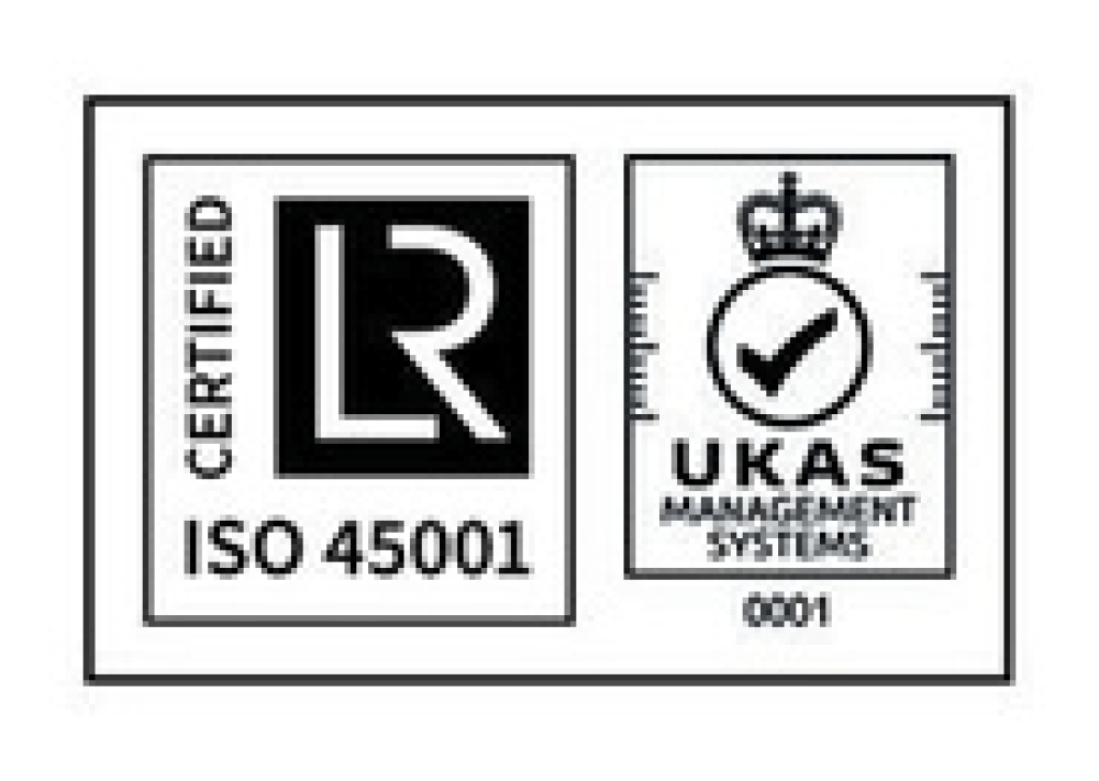 ISO 45001 Certified